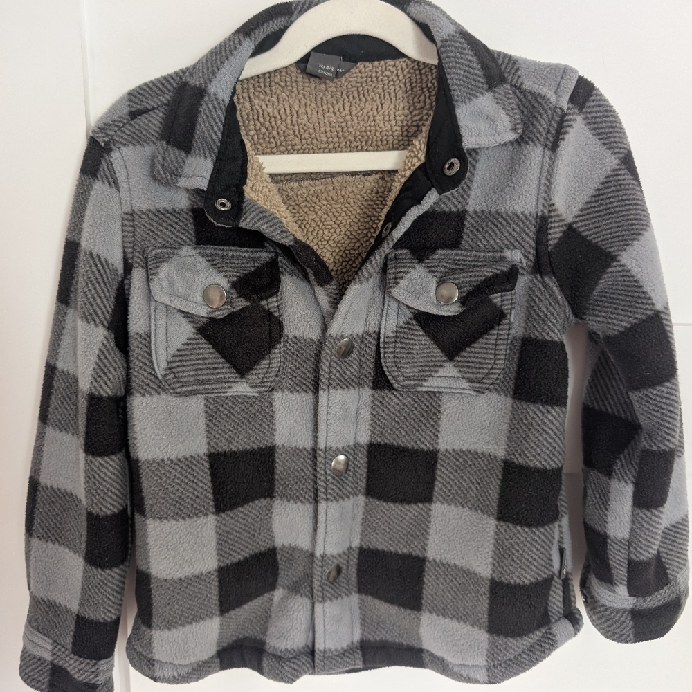 Eddie Bauer Button Up Sherpa